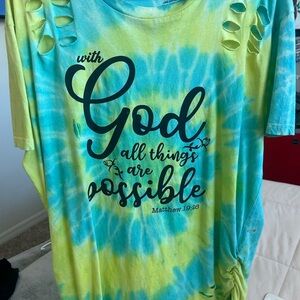 Tie-Dye Graphic Kids Shirt